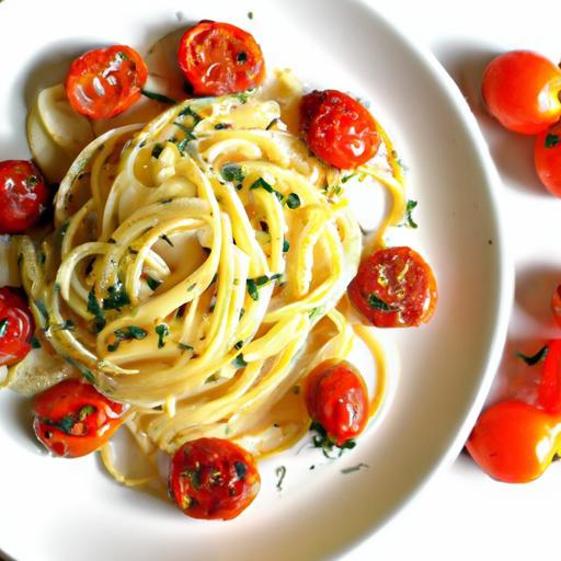 Savor the Flavor: Pasta with Roasted Garlic & Cherry Tomatoes