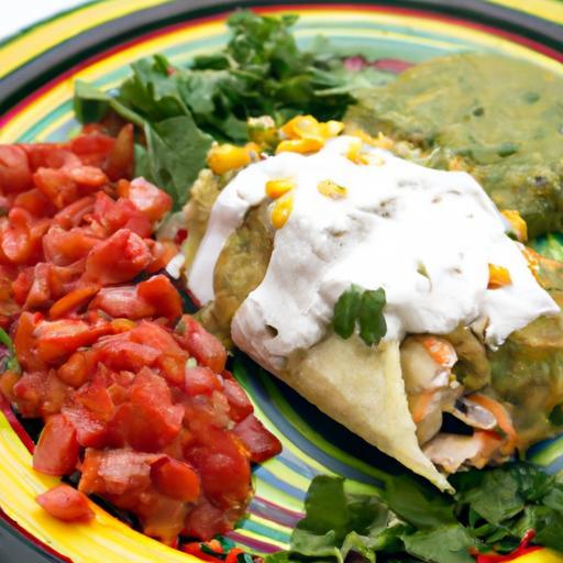 Zesty Chicken Enchiladas with Tangy Roasted Tomatillo Sauce