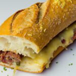 Savor the Flavor: Grilled Cactus & Cheese Bolillo Sandwich
