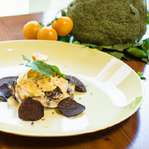 Savor Polenta with Wild Mushrooms and Truffle Oil Elegance