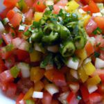 Zesty Pico de Gallo: Fresh Tomatoes & Serrano Peppers Bliss
