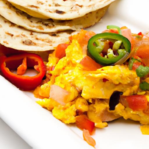 Huevos a la Mexicana: Vibrant scrambled Eggs with Heat