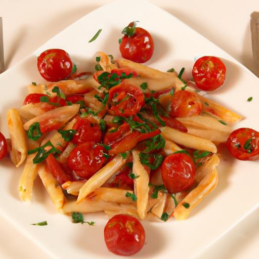 Savor ⁣the Flavor: Pasta with⁤ Roasted ​Garlic & Cherry Tomatoes