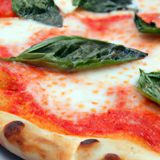 The timeless Charm of Margherita pizza with Fresh​ Basil