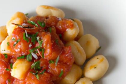 Perfect Potato Gnocchi with Classic Tomato Sauce Delight