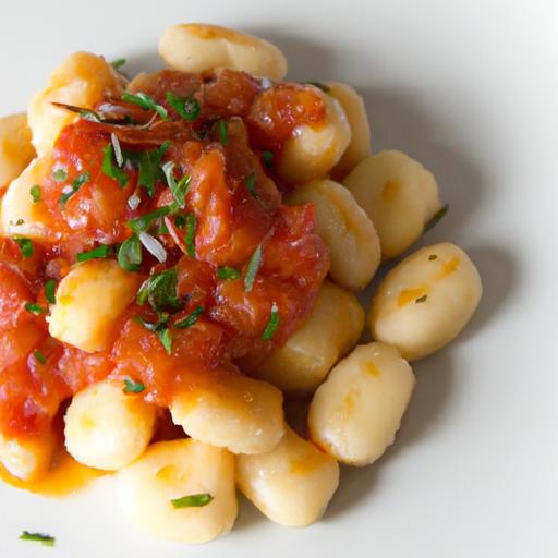 Perfect Potato Gnocchi with Classic Tomato Sauce Delight