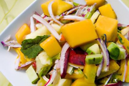 Tropical Twist: Refreshing Mango and Jicama Salad Recipe