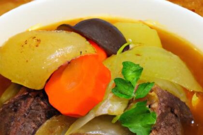 Golden Harmony: Saffron-Infused Lamb & Veggie Soup Guide