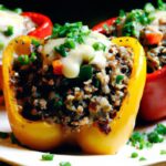 Quinoa & Black Bean Stuffed Peppers: A Flavorful Twist