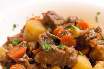 Hearty Beef and Potato Stew: A Classic Comfort Bowl