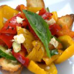 Tuscan Panzanella Salad: Roasted Bell Pepper Delight