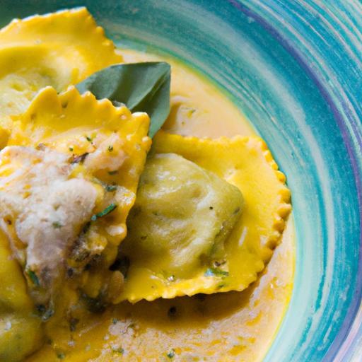 Delicate Crab & Ricotta Ravioli with Zesty Lemon Twist