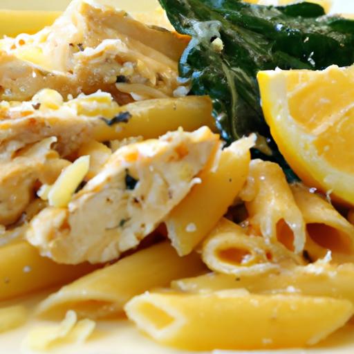 Zesty Lemon Chicken Pasta: A Bright,Flavorful Delight