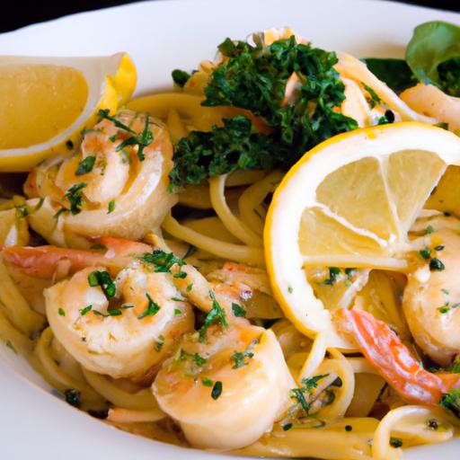Zesty ⁤Lemon Garlic Shrimp Pasta: A ⁢Flavorful ⁤Seafood Delight
