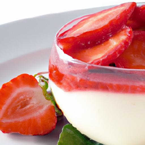 Velvety Strawberry Panna Cotta: A Lush Dessert Delight