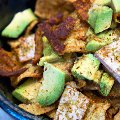 Crunchy Keto Guacamole Boosted with Savory Pork Rinds