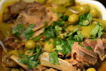 Savor the Flavors: Lamb Tagine with Peas & Artichokes