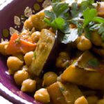 Savor the Flavors: Eggplant and Chickpea Tagine Delight