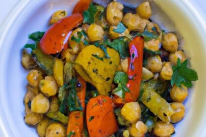 Savory Delights: Exploring Vegetable and Chickpea Tagine Magic