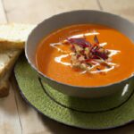 Creamy Roasted Red Pepper & Gouda Soup: A Flavorful Blend