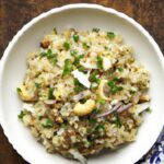 Crunchy Cauliflower Rice Pilaf with Toasted Almonds Delight