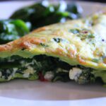 Wholesome Spinach & Goat Cheese Omelette: A Flavorful Bite