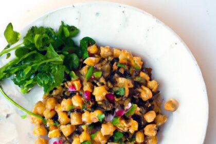 Bright Bites: Chickpea Quinoa Salad with Zesty Lemon Dressing