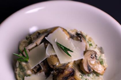Rich & Creamy Mushroom Parmesan Risotto: A Savory Delight