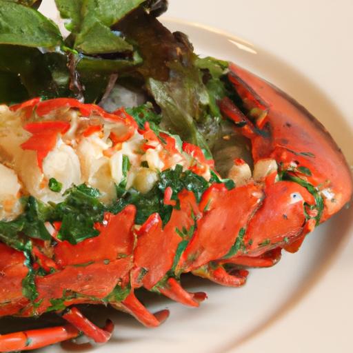 Savor Grilled Lobster Tail with Zesty Herb Butter Bliss