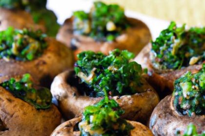 Flavor-Packed Spinach Stuffed Mushrooms: A Savory Delight