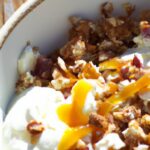 Crunchy Greek Yogurt Delight: Granola & Almond Boost