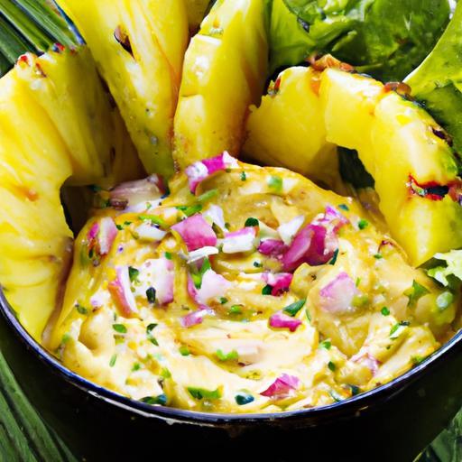 Fiery Pineapple Guacamole: A Tropical Habanero Kick