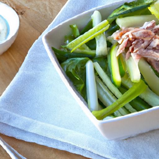 Wholesome Tuna Salad with Greek Yogurt & Crunchy Celery