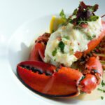 Decadent Butter-Poached Lobster with Luxurious Truffle Mash