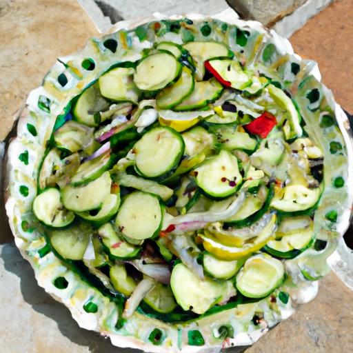 Crisp Cucumber & Onion⁤ Salad: A Tangy Vinegar Twist
