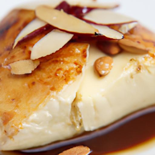 Golden Baked Brie with Honey & Almonds: A Sweet Delight