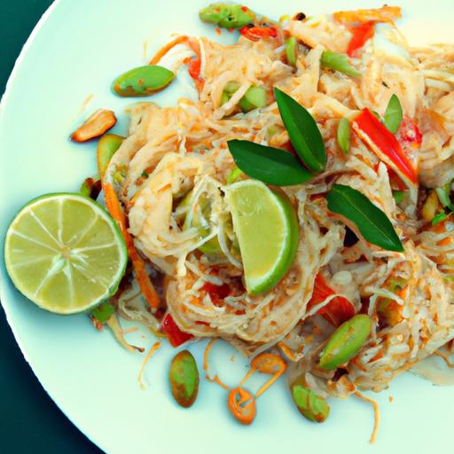 Zesty Spicy ⁣Peanut‌ Noodles with a Refreshing Lime⁤ Twist