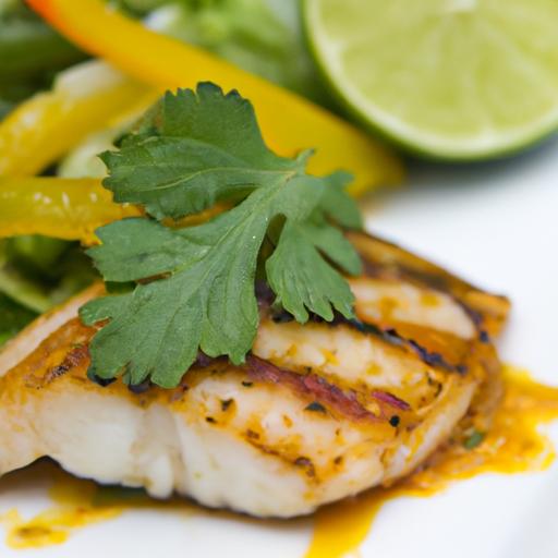 Tropical Twist: Grilled Red Snapper with Pineapple Salsa