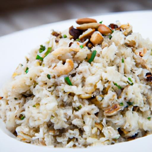 Crunchy ⁣Cauliflower ⁤Rice Pilaf with Toasted Almonds Delight