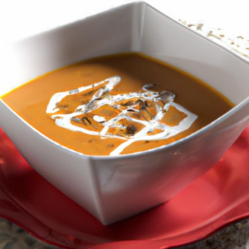 Creamy Roasted Red Pepper & Gouda Soup: A Flavorful Blend