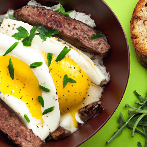 Savory Steak and Egg breakfast Bowl: Power-Packed Mornings