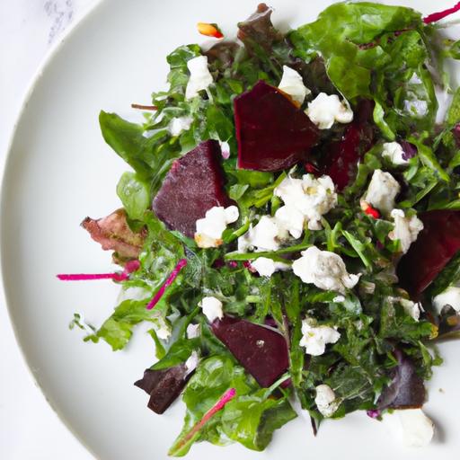 Bright Bites: Crafting the Perfect Beet Arugula Goat Cheese Salad