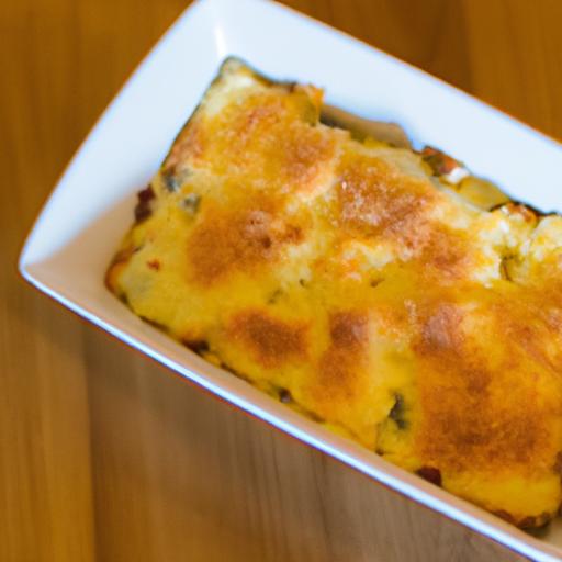 Savor Keto Cauliflower Casserole‌ with Crispy Bacon ​Bliss