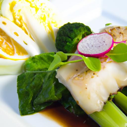 Steamed Cod with Ginger & Bok Choy: A Light, Zesty Delight