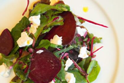 Bright Bites: Crafting the Perfect Beet Arugula Goat Cheese Salad