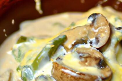 Melted Magic: Queso Fundido with Mushrooms & Poblanos