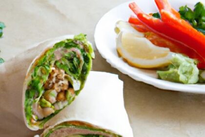Mediterranean Hummus Wrap: A Fresh Veggie Delight Unwrapped