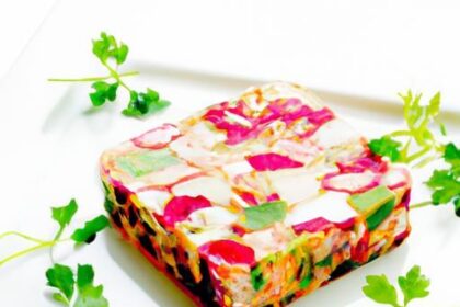 Colorful Layers of Delight: The Art of Vegetable Terrine