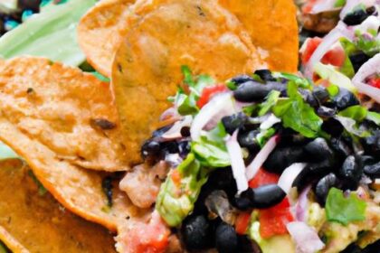 Crunchy Tostadas with Black Beans: A Flavorful Fiesta