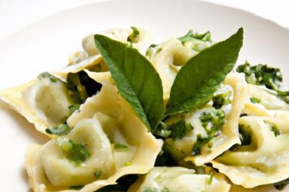 Delightful Spinach & Ricotta Ravioli: A Taste of Italy